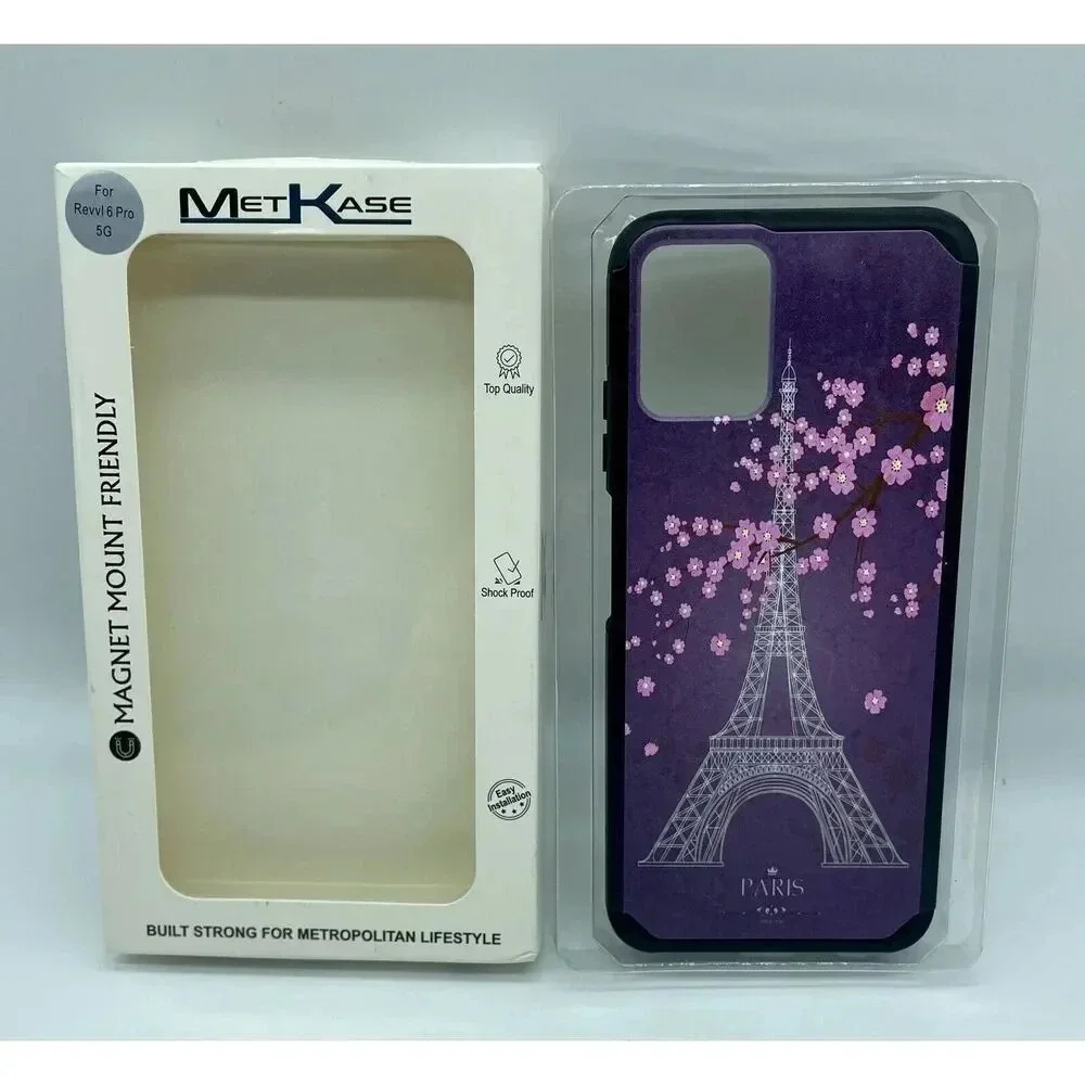 Hybrid Case Cover For Revvl Pro 5G 6.82” Quad Camera Tough‎ Heavy Duty